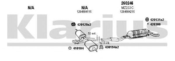 Exhaust System 600084E