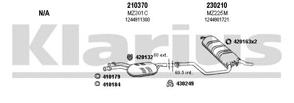 Exhaust System 600169E