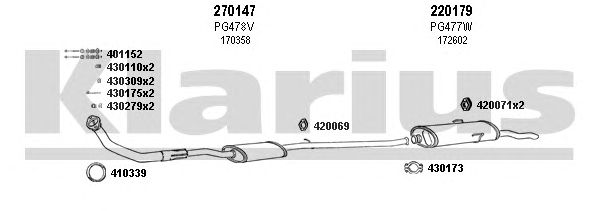 Exhaust System 630392E
