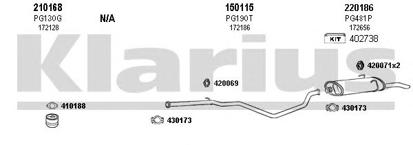 Exhaust System 630405E