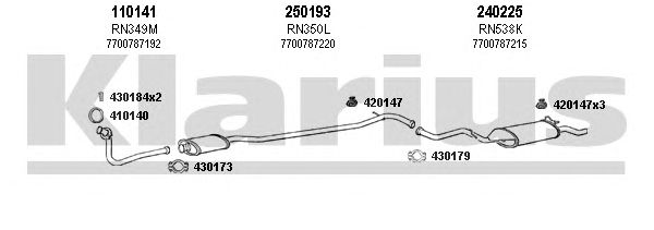 Exhaust System 720313E