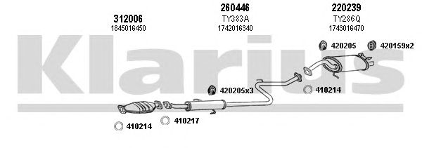 Exhaust System 900192E