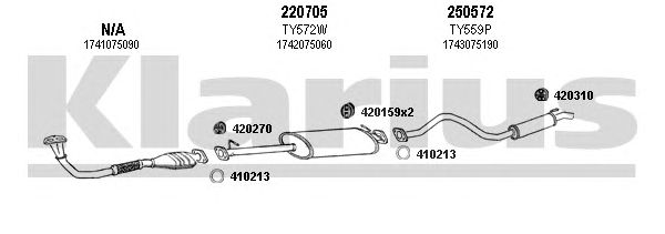 Exhaust System 900372E