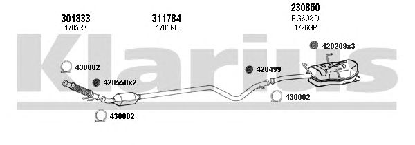 Exhaust System 630836E