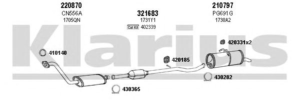 Exhaust System 630849E