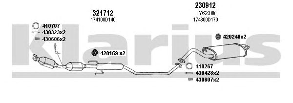 Exhaust System 900420E