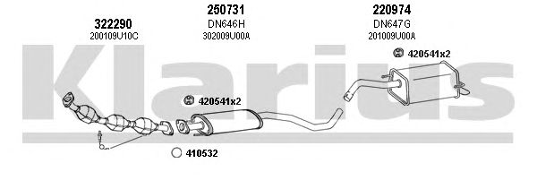 Exhaust System 270534E
