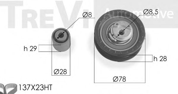Timing Belt Kit RPK3157D
