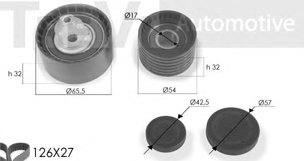 Timing Belt Kit RPK3220D/4