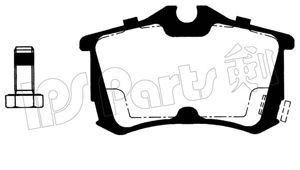 Brake Pad Set, disc brake IBR-1407