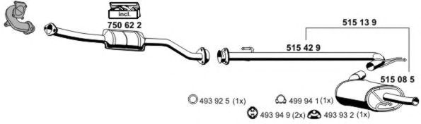 Exhaust System 080295