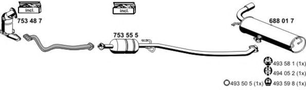 Exhaust System 180045