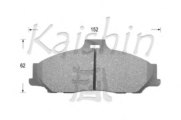 Brake Pad Set, disc brake D3119