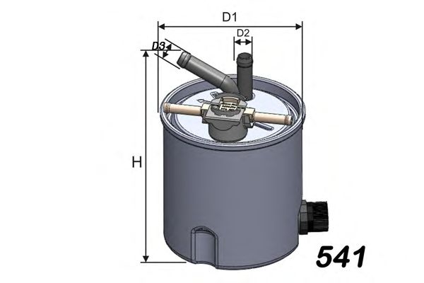 Fuel filter M556