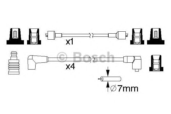 Ignition Cable Kit 0 986 357 102