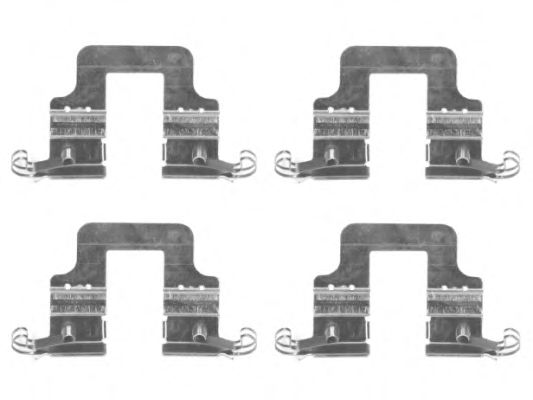 Accessory Kit, disc brake pads 8DZ 355 204-851