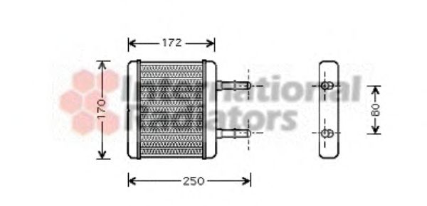 Heat Exchanger, interior heating 82006137
