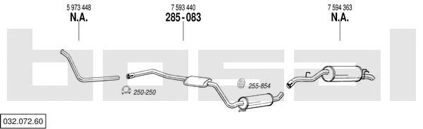 Exhaust System 032.072.60