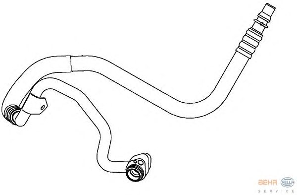 Low Pressure Line, air conditioning 9GS 351 338-221