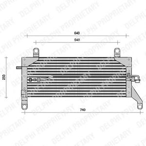 Condensator, airconditioning TSP0225005