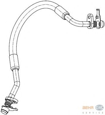 High Pressure Line, air conditioning 9GS 351 338-671