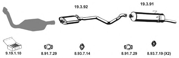 Exhaust System 262065
