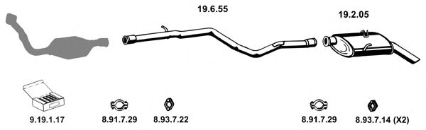 Exhaust System 262069