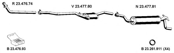 Exhaust System 232040