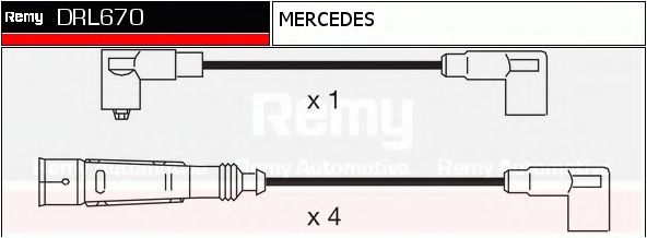 Ignition Cable Kit DRL670
