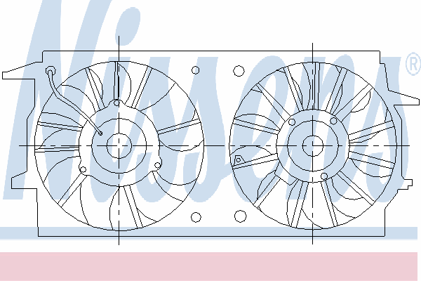 Fan, radiator 85461