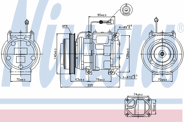 Compressor, air conditioning 89119
