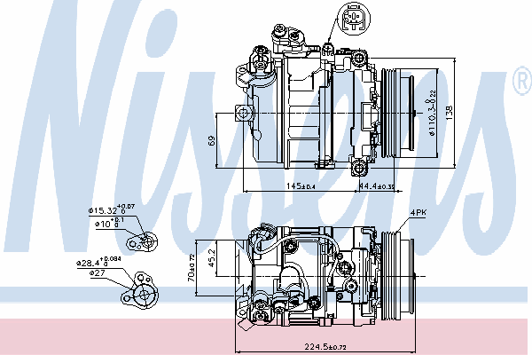 Compressor, airconditioning 89199