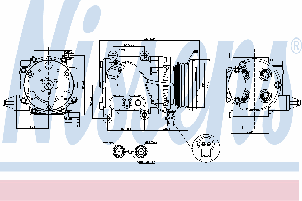 Compressor, airconditioning 89228