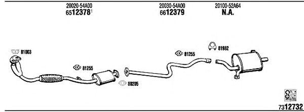 Exhaust System NI80431