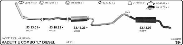 Exhaust System 561000282