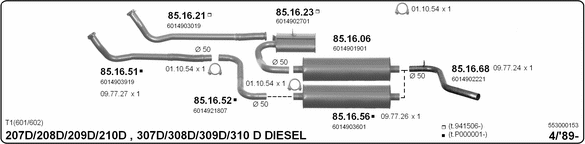 Exhaust System 553000153