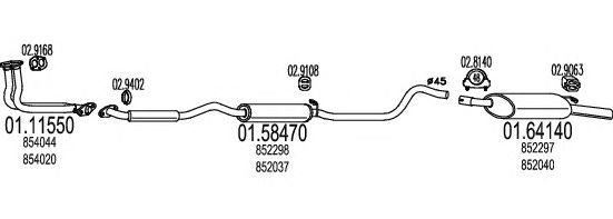 Exhaust System C250255005390