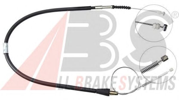 Cable, parking brake K12798
