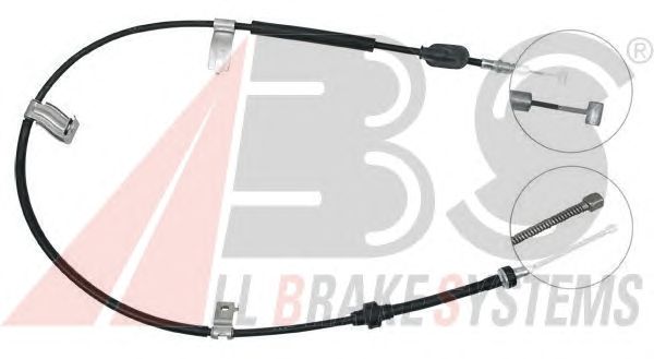 Cable, parking brake K13888