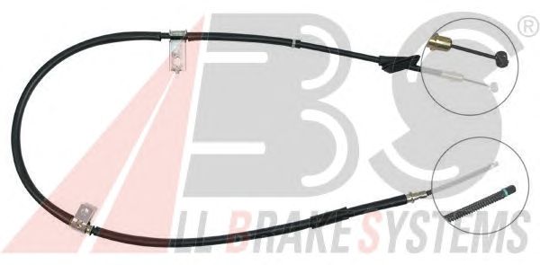 Cable, parking brake K14057