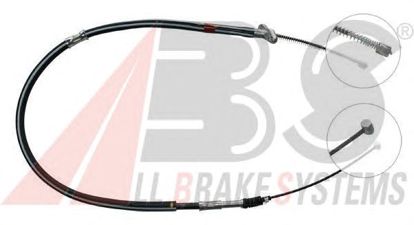 Cable, parking brake K16288