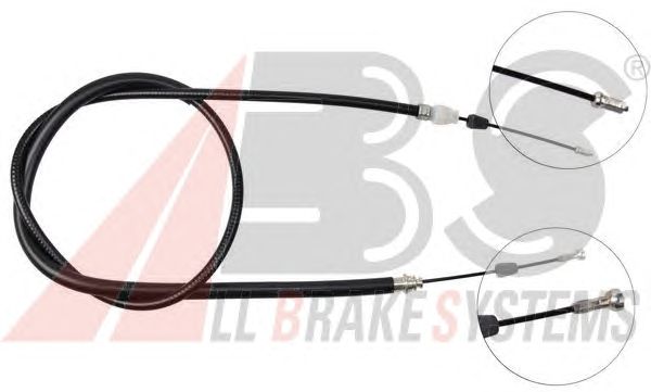 Cable, parking brake K17165