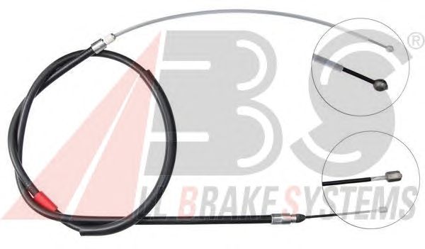 Cable, parking brake K19928