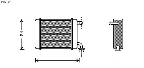 Voorverwarmer, interieurverwarming DN6072