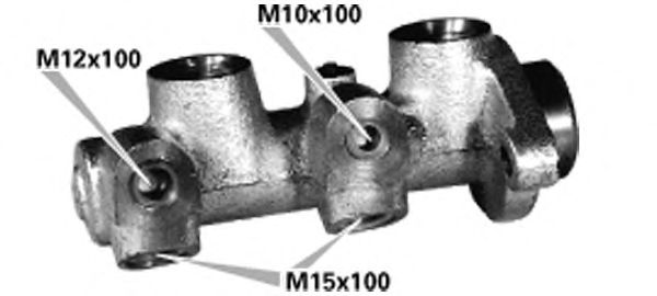 Master Cylinder, brakes MC2243