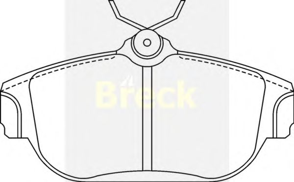 Brake Pad Set, disc brake 20164 00