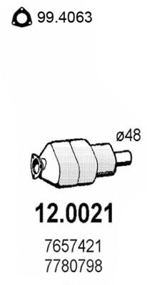 Catalytic Converter 12.0021
