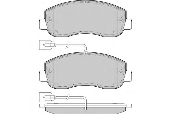 Brake Pad Set, disc brake 12-1439