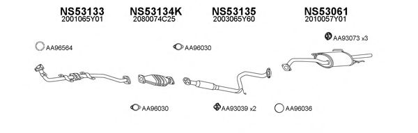 Exhaust System 530050