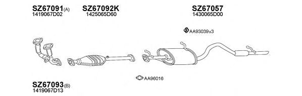 Exhaust System 670047